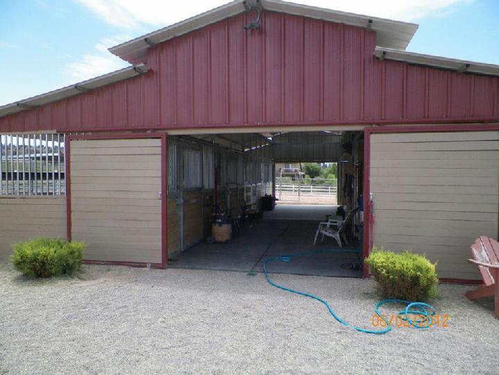 CUSTOM TONGUE AND GROOVE RCA BARN